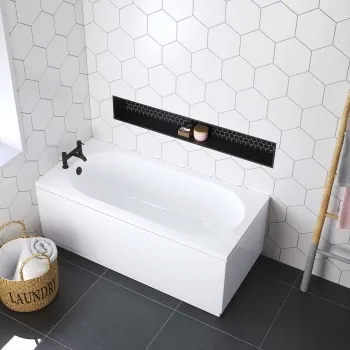 Stafford 1500x700mm Round Single Ended Bath