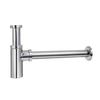 Chrome Round Solid Brass Bottle Trap