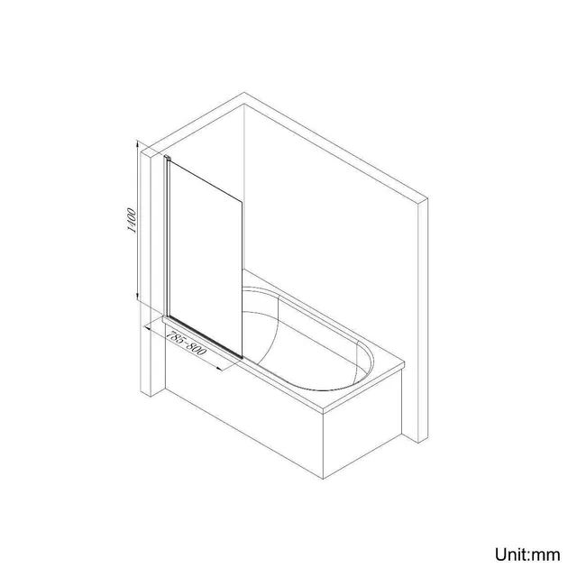 Austin Basin & Toilet Set with 1500mm Shower Bath Suite