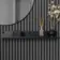 Trepanel Customise® Black Shelf 759mm inc Black Screws