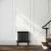 Athens Matt Black Triple Column Horizontal Traditional Radiator 600x605mm