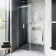 Oslo Premium Easy Clean 8mm Sliding Shower Door 1200mm