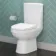 Seattle Soft Close Toilet Seat for Close Coupled Toilet