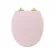 Hudson Traditional Cashmere Pink Wooden Soft Close Seat with Brushed Brass Hinges