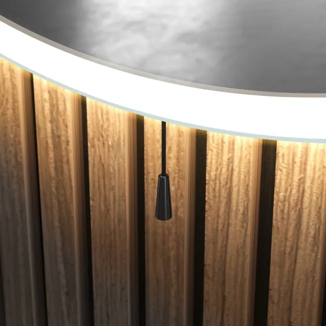 Grace Battery Operated Illuminated LED Mirror 500mm