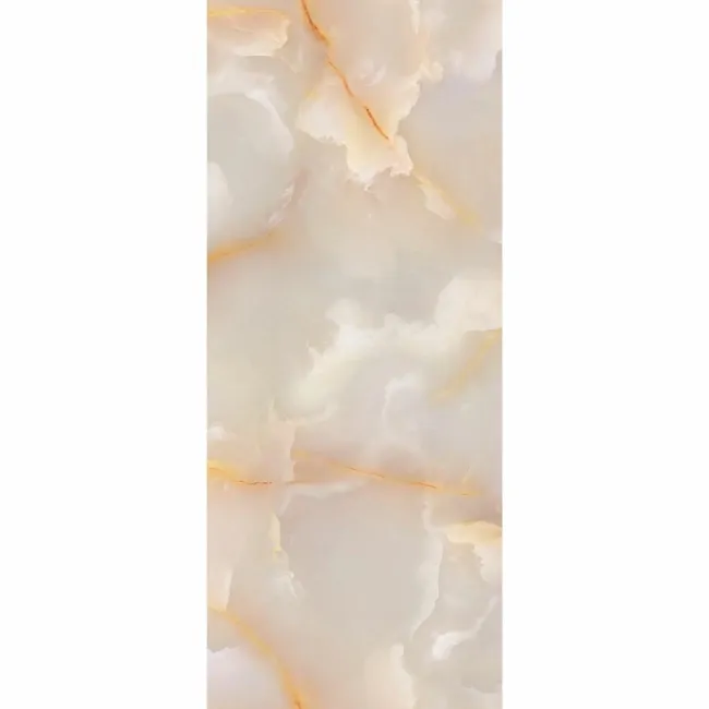 Trepanel Aqua® Gloss Pink Onyx Effect PVC Shower Wall Panel