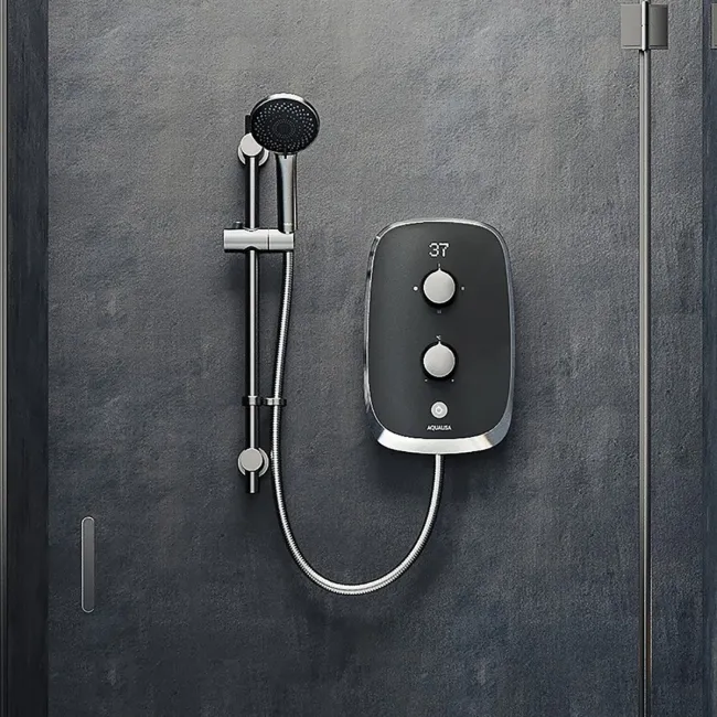 Aqualisa eMOTION Electric Shower - 10.5KW - Space Grey