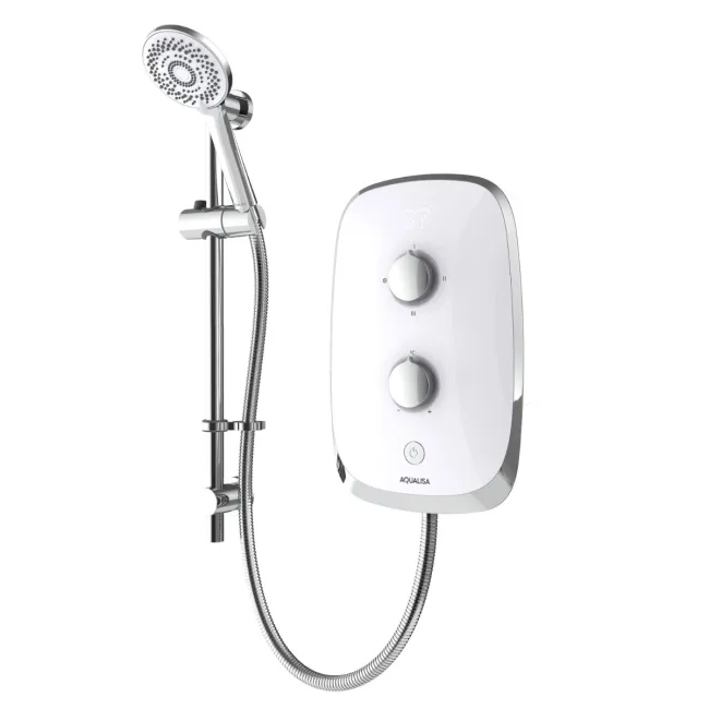 Aqualisa eMOTION Electric Shower - 10.5KW - Arctic White