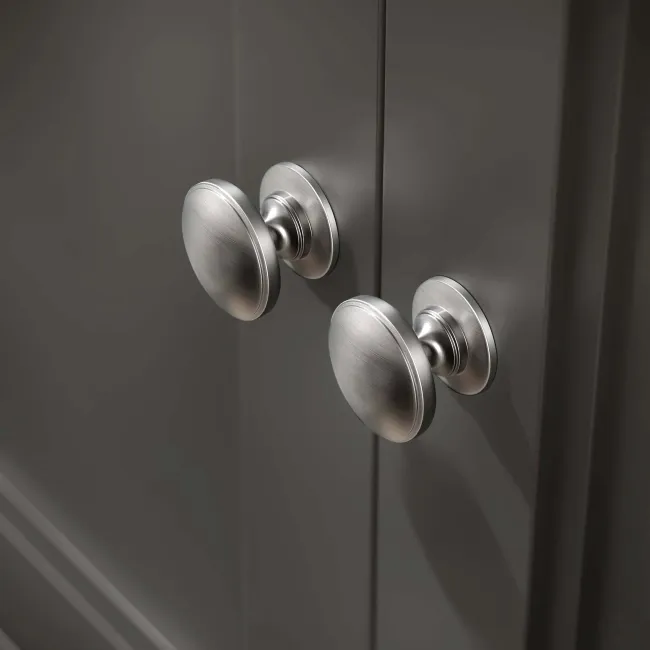 Monaco Graphite Grey Traditional Basin Vanity and Back To Wall Unit 1200mm (Excludes Pan & Cistern)