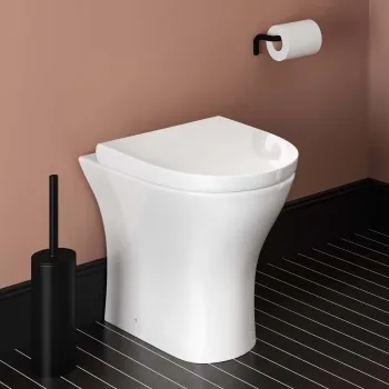 Orlando Back To Wall Toilet With Soft Close Seat