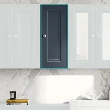 Inky Blue Wall Hung Cabinet 700x300mm