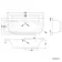 Stafford Essential 1700mm Back To Wall Bath ( Excludes Bath Panel)