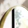 Essence Brushed Brass Round Bathroom Mirror 800mm