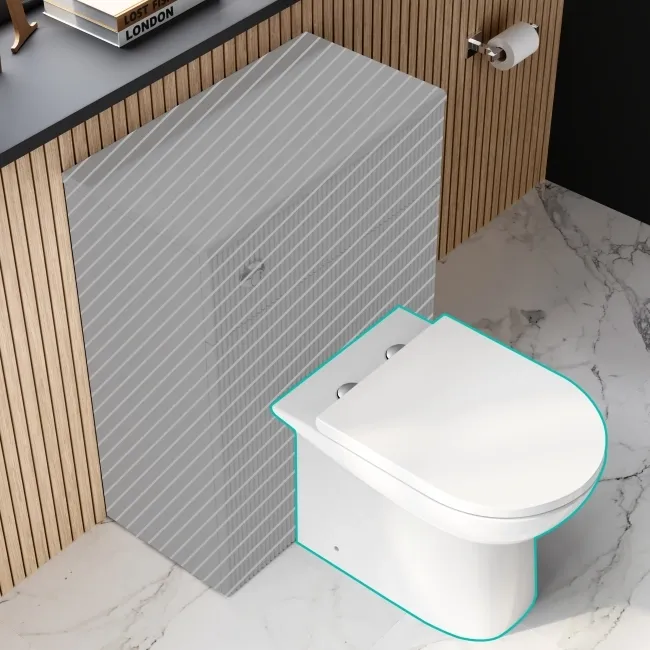 Aruba Rimless Back To Wall Toilet With Soft Close Seat