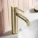 Trent Brushed Brass High Rise Basin Mixer Tap