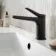 Aire Matt Black Basin Mixer Tap