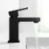 Tamar Matt Black Basin Mixer Tap