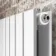 Faro White Double Flat Panel Vertical Radiator 1800x490mm