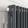 Athens Anthracite Double Column Vertical Traditional Radiator 1800x290mm