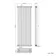 Athens Matt Black Triple Column Vertical Traditional Radiator 1800x650mm