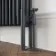 Athens Anthracite Triple Column Horizontal Traditional Radiator 600x1415mm