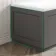 Traditional Graphite Grey Wooden Bath End Panel 680mm