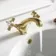 Nene Traditional Brushed Brass Basin & Bath Mixer Tap Set