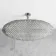 Ballina Premium Ceiling Chrome Round Thermostatic Set - 400mm Head, Hand Shower & Jets