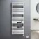 Santorini Electric Chrome Flat Panel Heated Towel Rail 1600x600mm
