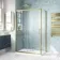 London Brushed Brass 6mm Sliding Shower Enclosure 1200x800mm