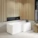 L Shaped 1700 Bath with Front Panel - Right Handed