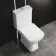Atlanta Rimless Close Coupled Toilet With Soft Close Seat