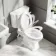 Hudson Traditional Close Coupled Toilet & Pedestal Basin Set - Double Tap Hole
