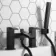 Welland Matt Black Basin & Shower Bath Mixer Tap Set