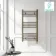 Barcelona Electric Antique Gold Straight Heated Towel Rail 1000x500mm