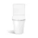 Tucson Rimless Close Coupled Toilet With Premium Soft Close Slim Seat