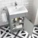 Bermuda Dove Grey Basin Vanity 500mm