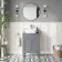 Bermuda Dove Grey Vanity With Curved Counter Top Basin 600mm
