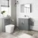 Avon Stone Grey Basin Vanity 800mm