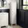 Bermuda Chalk White Floor Standing Tall Cabinet 1500x350mm