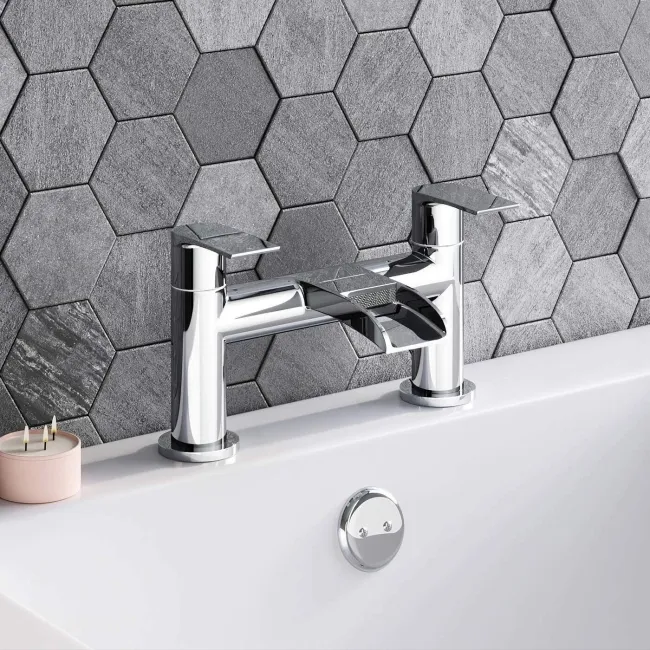 Eden Chrome Waterfall Bath Filler