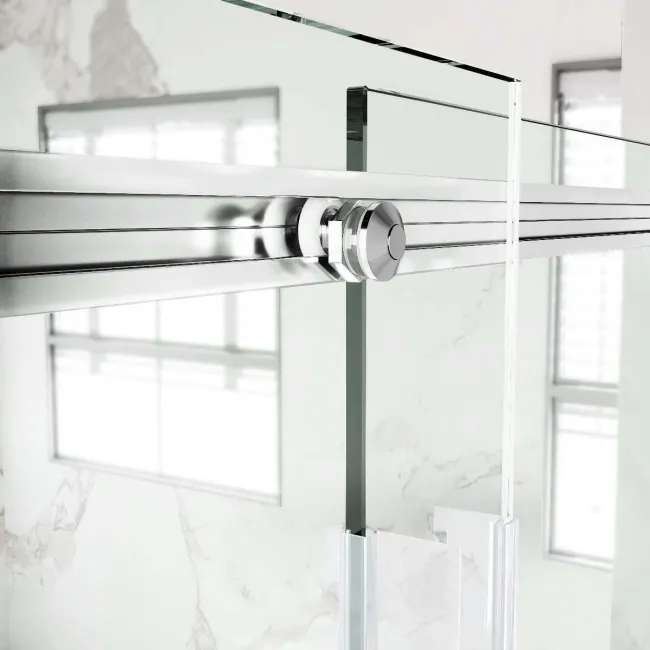 Stockholm Easy Clean 8mm Frameless Sliding Shower Door 1400mm