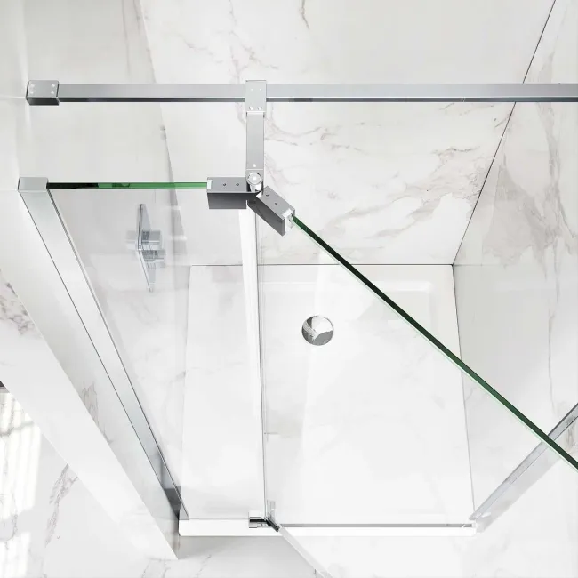 Vienna Easy Clean 8mm Hinged Shower Door 800mm