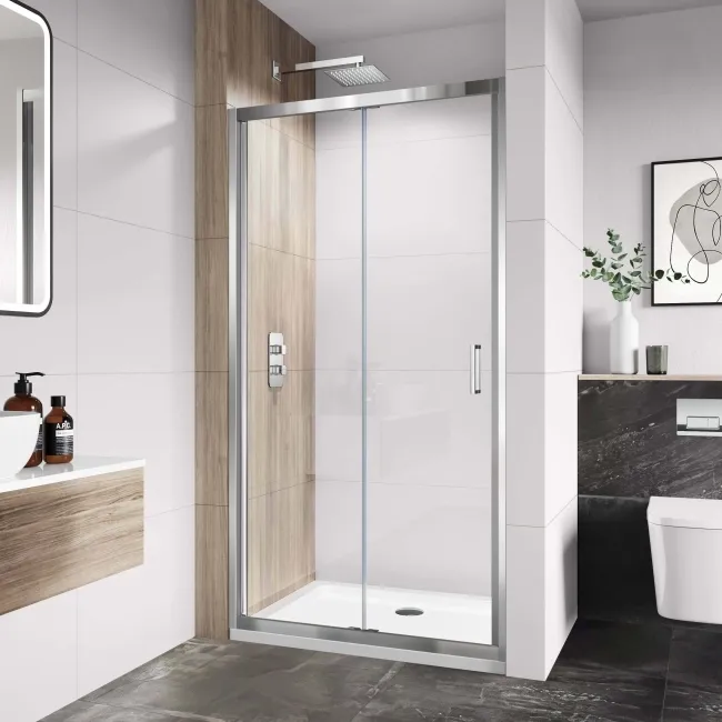 London 6mm Bifold Shower Door 1000mm