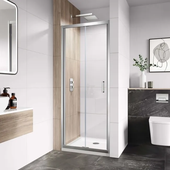 London 6mm Bifold Shower Door 700mm