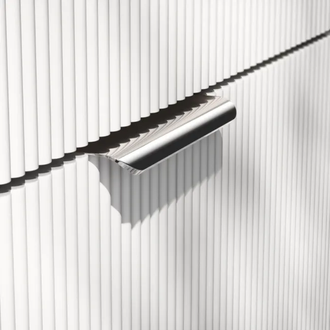 Chrome Flat Furniture Handle