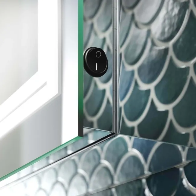 Allyson Illuminated LED Mirror Cabinet 600x600mm