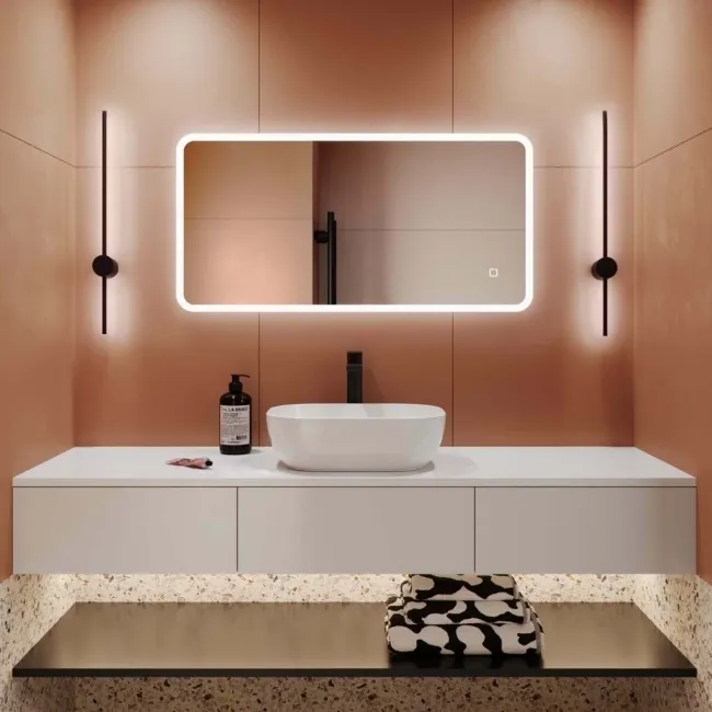 Evelyn Illuminated LED Mirror 500X1000mm