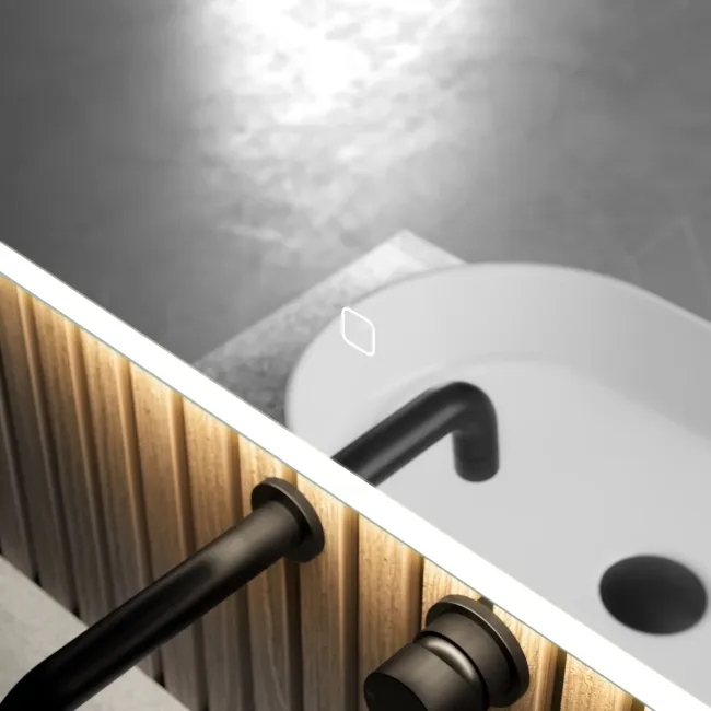 Jolie Illuminated LED Mirror 600x400mm