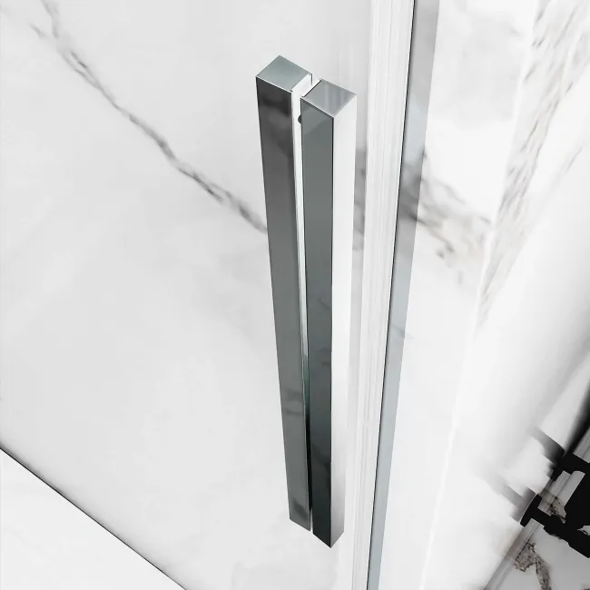 Stockholm Easy Clean 8mm Frameless Sliding Shower Enclosure 1400x900mm